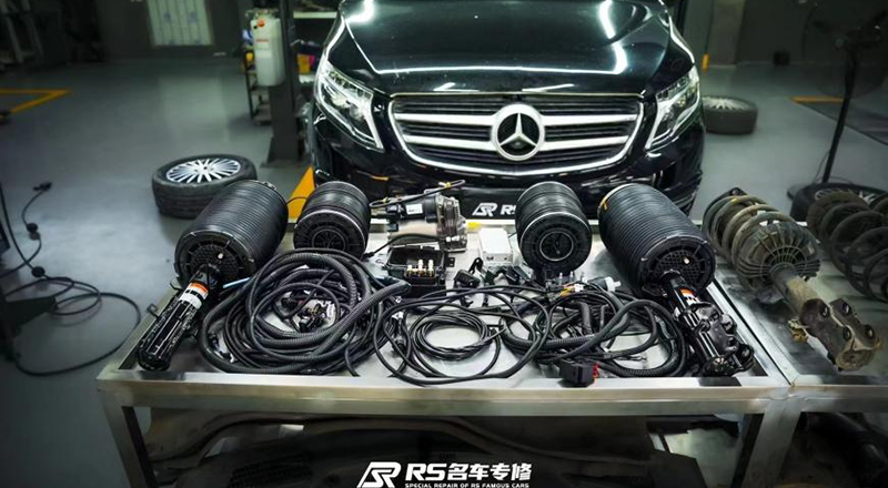 Mercedes-Benz Vito améliore la suspension pneumatique